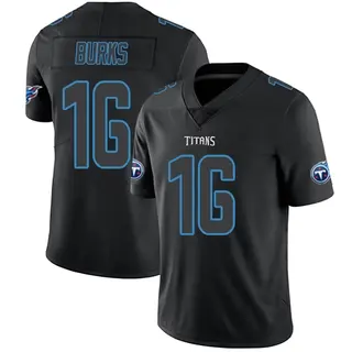 Men's Nike Treylon Burks Navy Tennessee Titans Vapor F.U.S.E. Limited Jersey Size: Medium